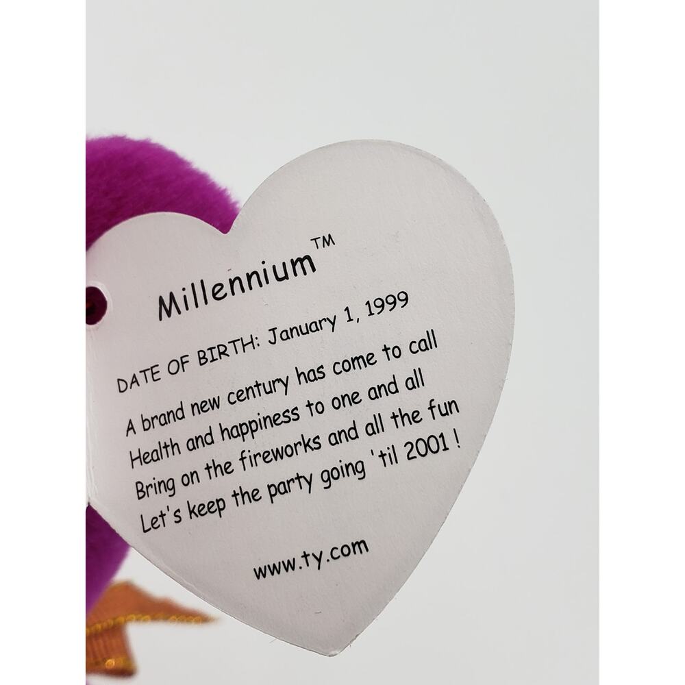 1999 Ty Beanie Baby Millennium Retired - Picture 8 of 11